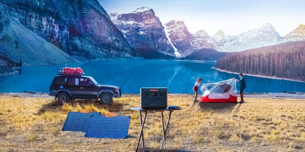 Rechargez-vous avec le générateur solaire Jackery Explorer 1000 Pro 2 Rechargez-vous avec le générateur solaire Jackery Explorer 1000 Pro