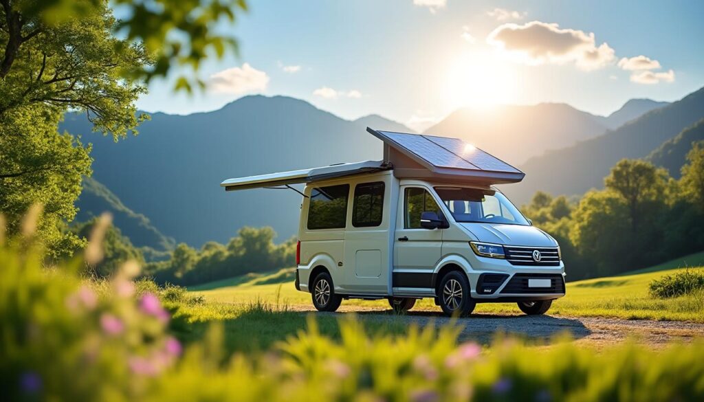 Optez pour l'énergie verte : Tout savoir sur les générateurs solaires pour camping-car 2 découvrez les avantages des générateurs solaires pour camping-car et comment adopter une énergie verte pour vos voyages en toute autonomie et respect de l'environnement.