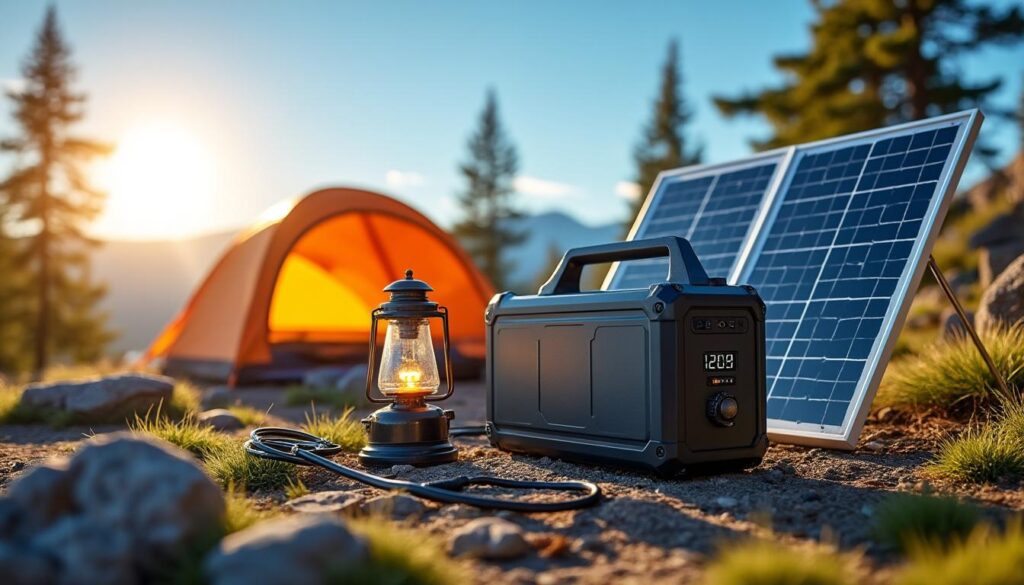 Station d'alimentation solaire portable 1000W/1000Wh : solution tout-en-un pour camping et aventures en plein air 2 découvrez notre station d'alimentation solaire portable 1000w/1000wh, la solution tout-en-un idéale pour le camping et vos aventures en plein air. puissance, autonomie et mobilité garanties.